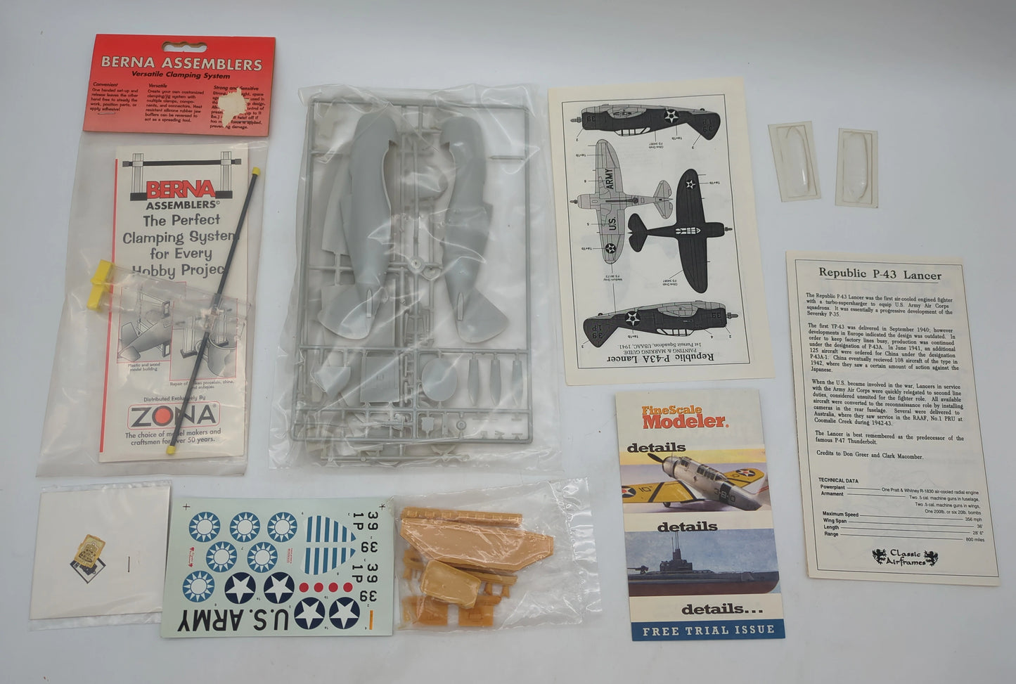 ClassicsAirFrames 1:48th SCALE Republic P-43 LANCER