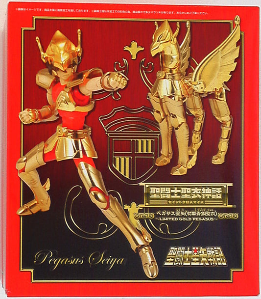 Bandai Saint Seiya Myth Cloth Pegasus Seiya First Bronze Cloth - Limited Gold Pegasus -