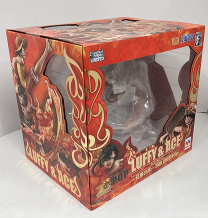 Megahouse POP NEO-MAXIMUM Luffy and Ace Brothers' Bond 20th LIMITED Ver.