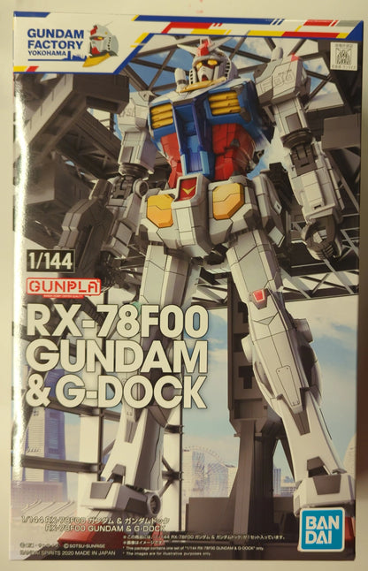 BANDAI SPRITS 1/144 Mobile Suit Gundam FACTORY YOKOHAMA x Japan Travel Original With package Plan Kit