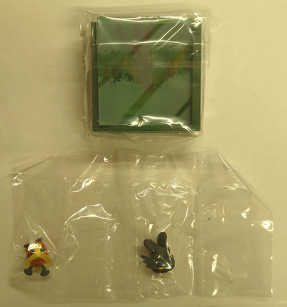 Re-Ment Pokemon Frame Deep Green Forest Pocket Monsters Emolga and Coroboshi 4