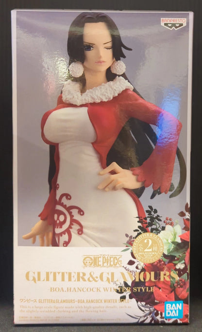 Bandai Spirits Glitter and Glamours BOA HANCOCK WINTER STYLE Boa Hancock Red