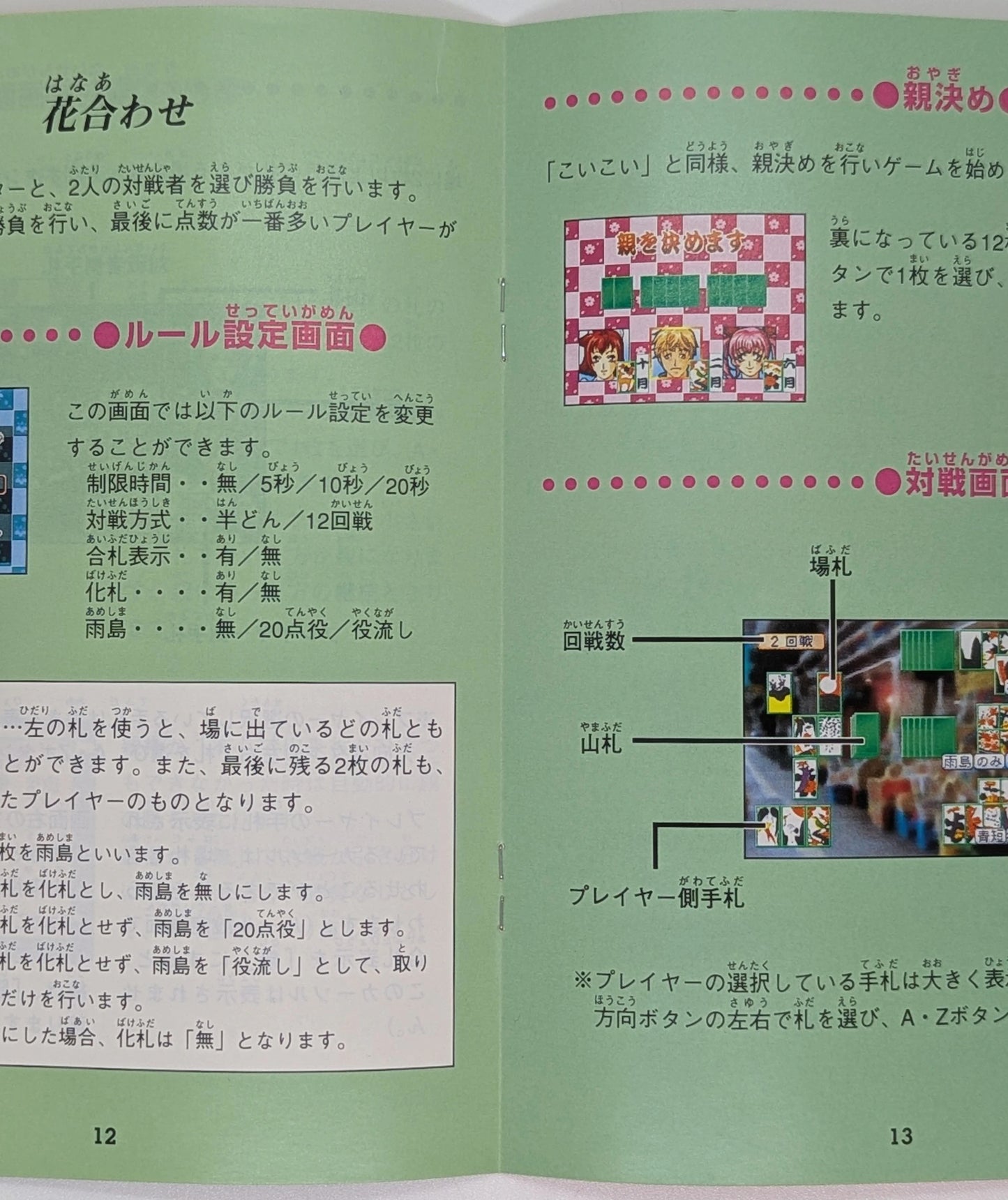 NINTENDO64 64 Hanafuda Angel's Promise