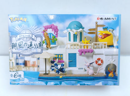 Re-Ment Pokemon Pokemon Town 3 Sea Breeze Path Pikachu and Camome