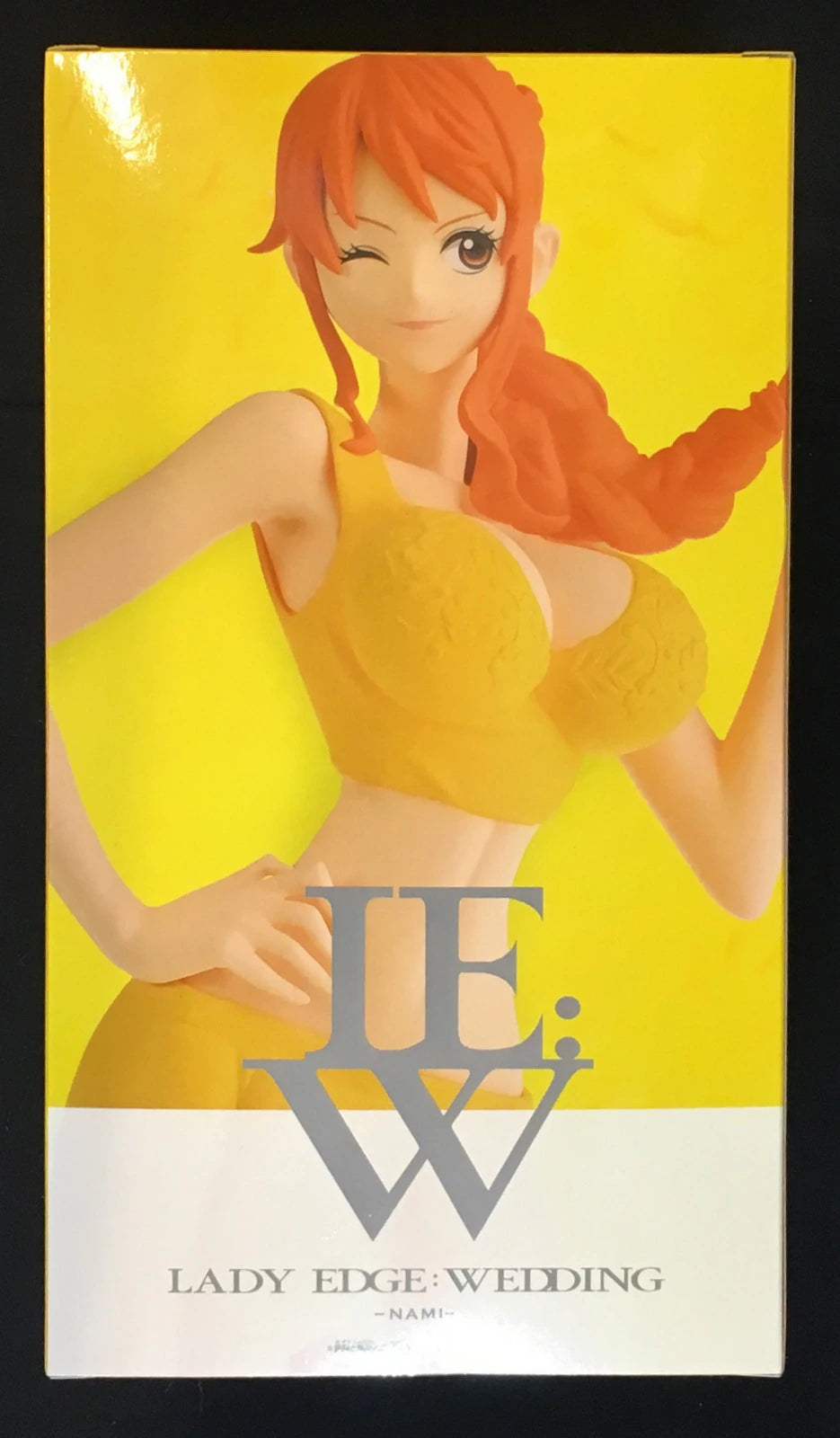 Banpresto LADY EDGE: WEDDING-NAMI- One Piece Nami (yellow)