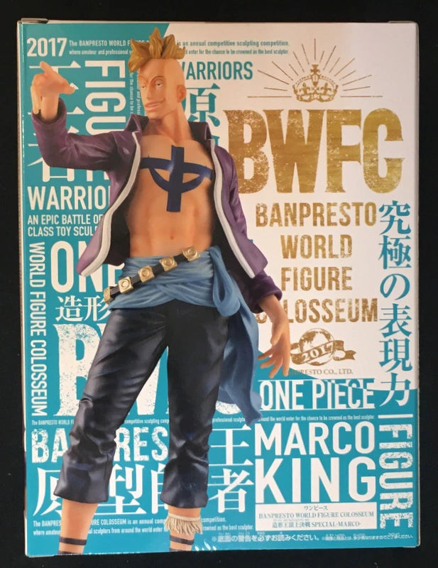 Banpresto BANPRESTO WORLD FIGURE COLOSSEUM Zoukeiou-Choujokessen SPECIAL MARC One Piece Marco