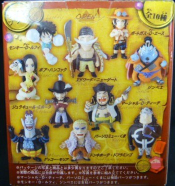 Bandai One Piece Collection - The Oka Shichibukai VS Complete 10 Type Set
