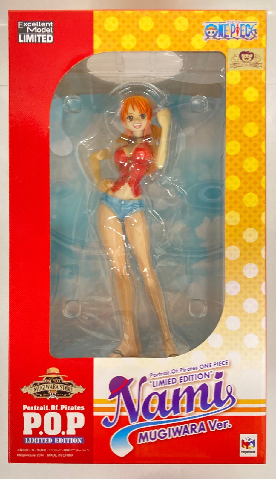 MegaHouse POP LIMITED EDITION Nami Mugiwara ver.