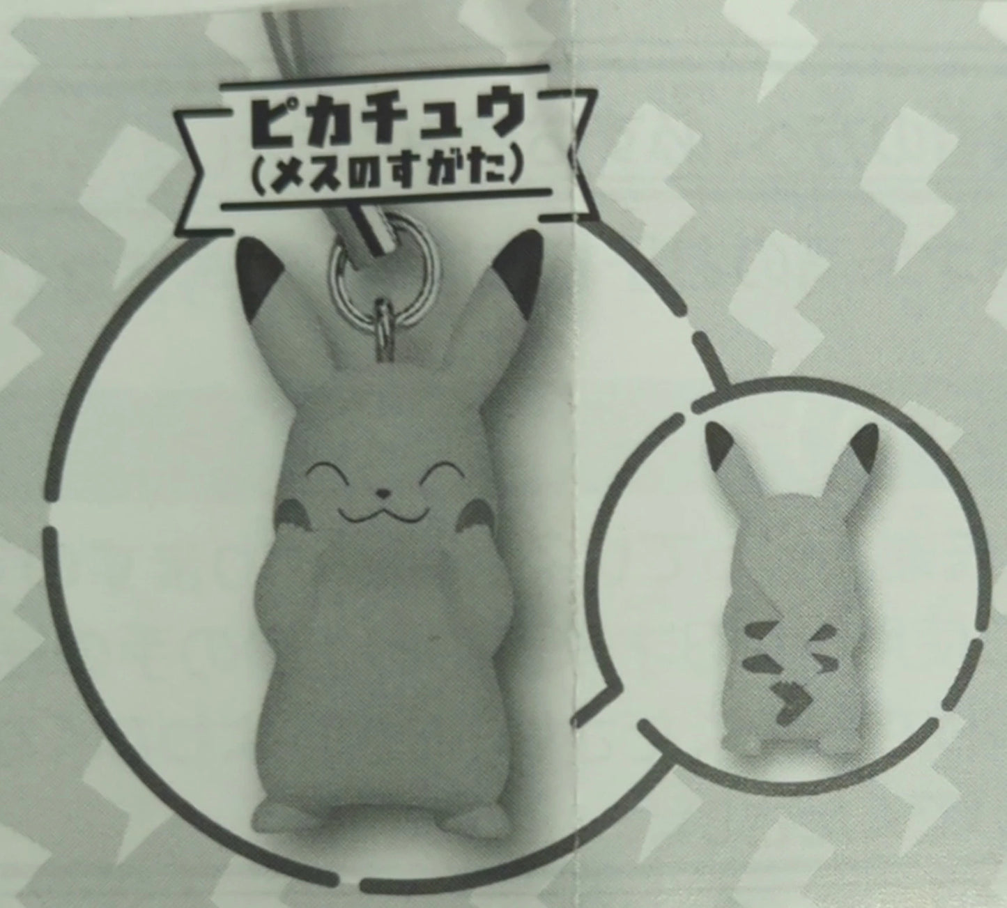 Takara Tomy Arts Petanko Mascot Type: Electric 2 Pokemon Pikachu (Female Form)