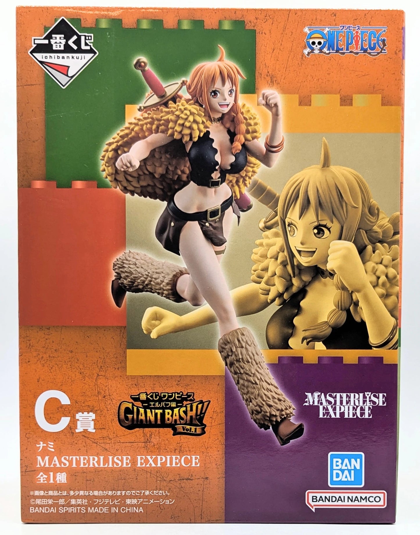RFTERM0TOKEN Kuji One Piece -Elbaf Arc- GIANT BASH!! Vol.1 C-Prize Nami MASTERLISE EXPIECE