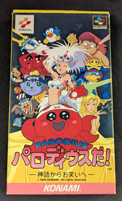 SFC Parodius! From myth to comedy