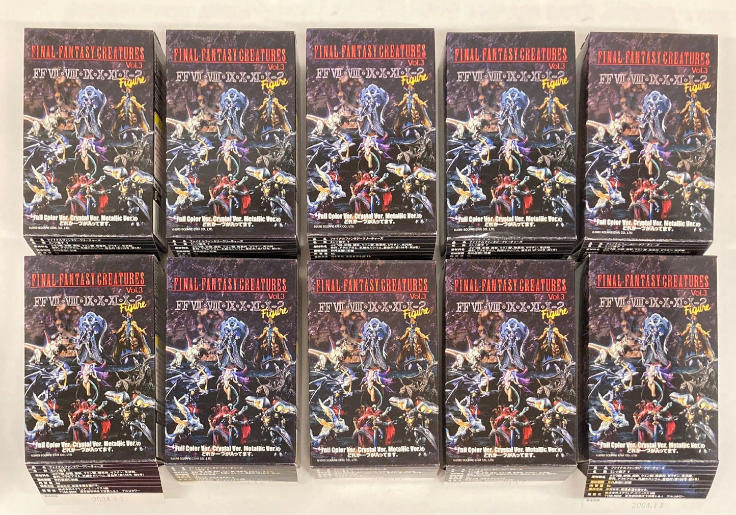 Furuta FF CREATURES03 10 Type Set Normal Cards Including Secret Card / FF CREATURES03 30019