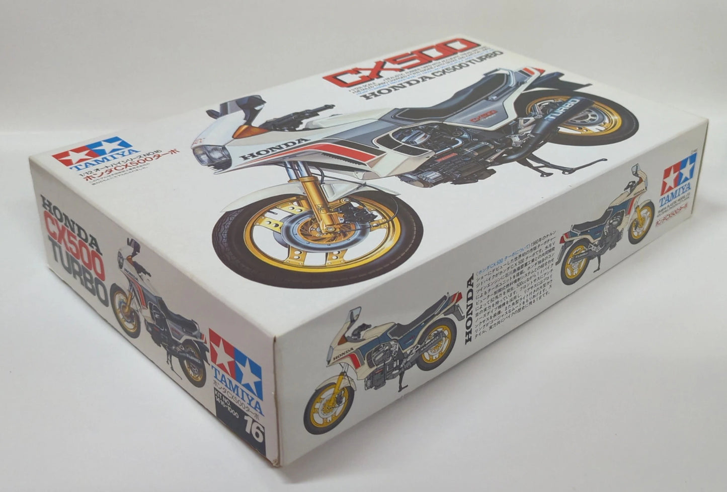Tamiya 1/12 Motorcycle series Honda CX500 Turbo 16