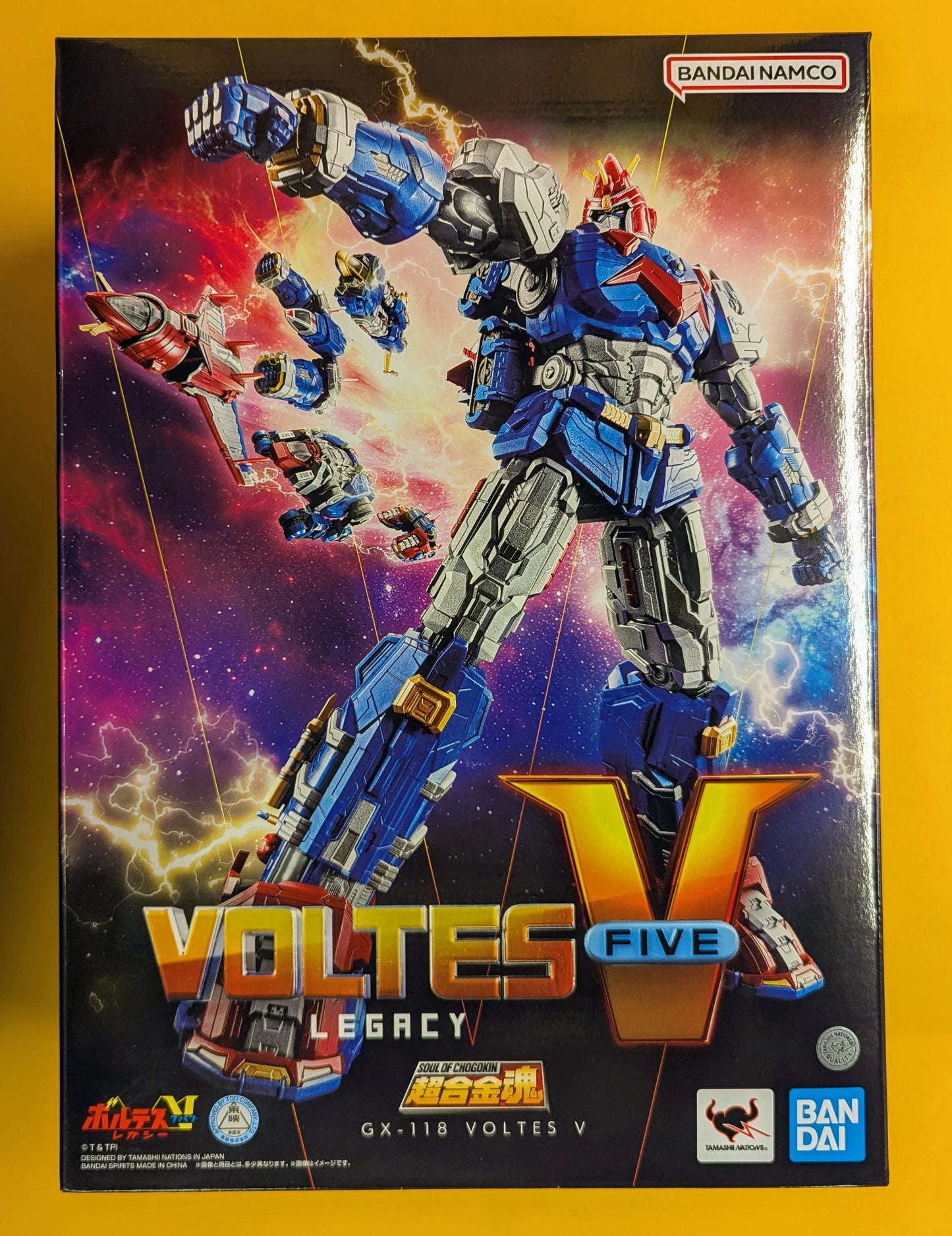 Bandai Soul of Chogokin VOLTES V GX118
