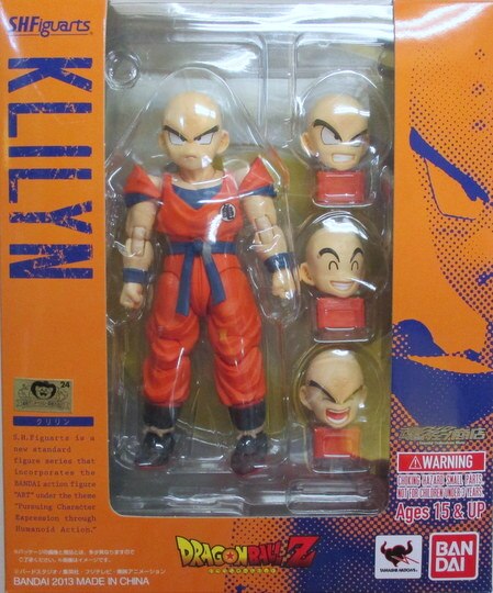 Bandai Dragon Ball Kai SHFiguarts Krilin / Tamashii Web Limited Editioned