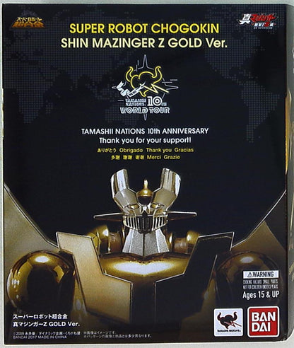 Bandai - Super Robot Chogokin - Mazinger Impact Z Edition True Mazinger Z Gold Ver.