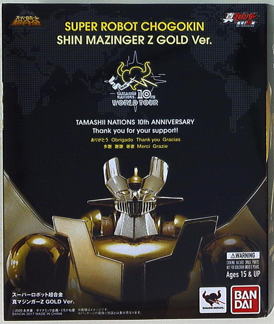 Bandai - Super Robot Chogokin - Mazinger Impact Z Edition True Mazinger Z Gold Ver.