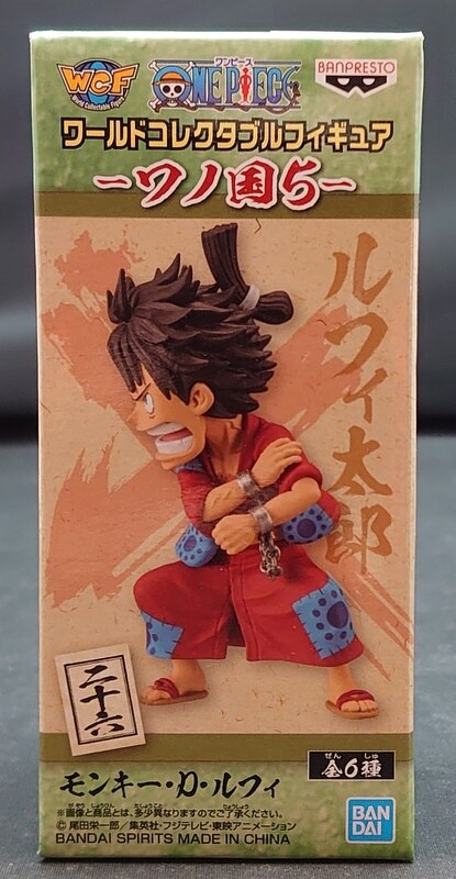 BANDAI SPIRITS WCF One Piece Wano Country 5 26 Luffy Taro