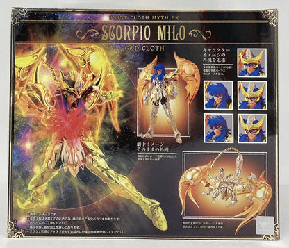 BANDAI Saint Seiya Myth Cloth EX Masami Kurumada Scorpion Milo (God Cloth)/God Cloth