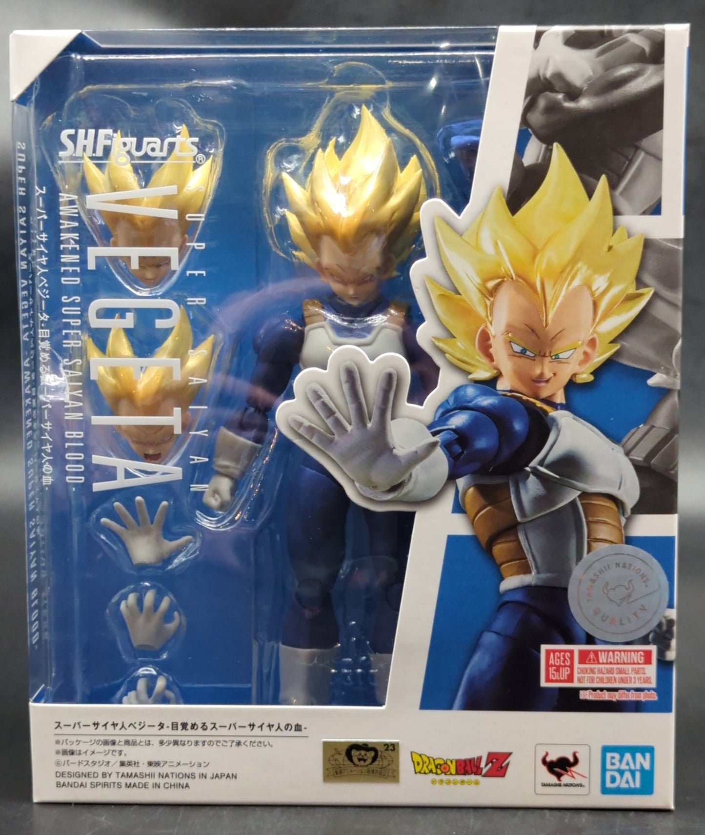 Bandai Spirits S.H.Figuarts Super-Saiyan Vegeta -Awakening Super-Saiyan Blood-