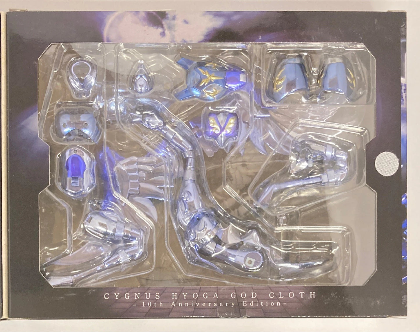 Bandai Saint Seiya Myth Cloth Masami Kurumada Cygnus Hyoga God Cloth 10th Anniversary Edition