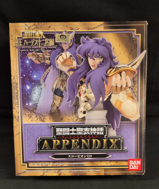 BANDAI Saint Seiya Myth Cloth APPENDIX/ Appendix Masami Kurumada Scorpion Milo