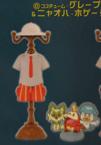 Pokemon Miniature Torso Pocket Monsters Orange Academy and Meowth, Hogtail, and Squishy 5