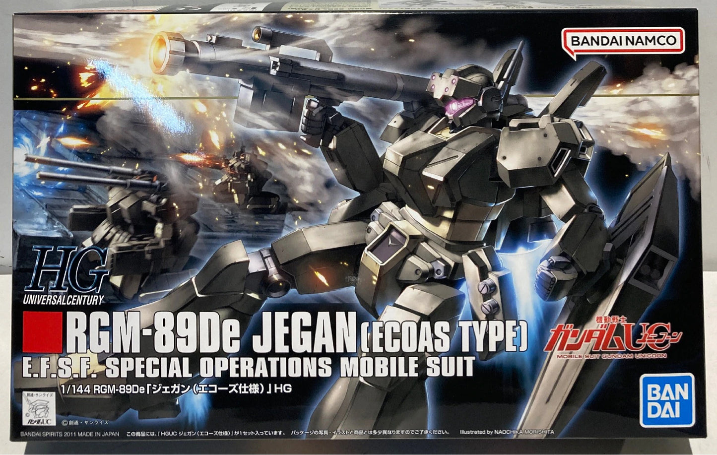 Bandai Spirits HGUC Bandai Namco version Jegan Echoes specification 123