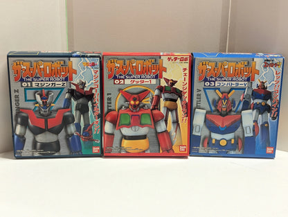 Bandai The Super Robot 01 / The Super Robot The Super Robot Complete 3 Type Set
