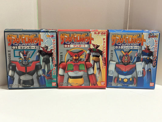 Bandai The Super Robot 01 / The Super Robot The Super Robot Complete 3 Type Set