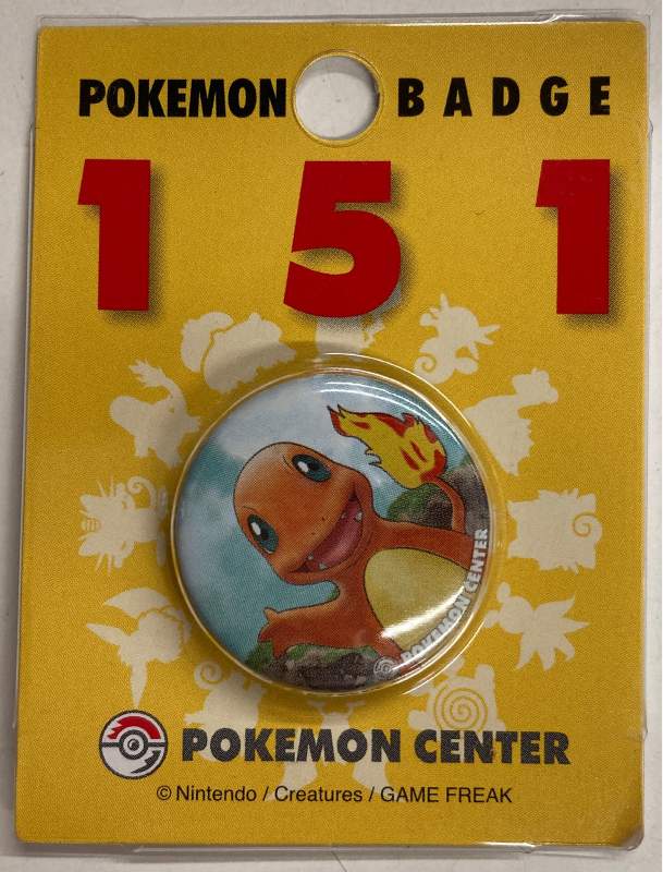 Pokemon Pokemon Badge 151 Pokemon Charmander 004