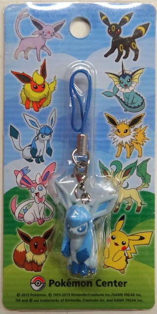 Pokemon Center Figure Strap GS Pokemon Glaceon