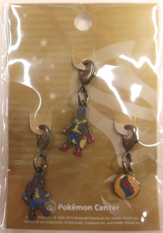 Pokemon Center Metal charm Pokemon Mega Lucario