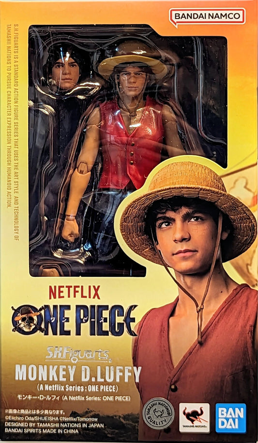 BANDAI SPIRITS SHFiguarts Monkey D Luffy (A Netflix Series: ONE PIECE)