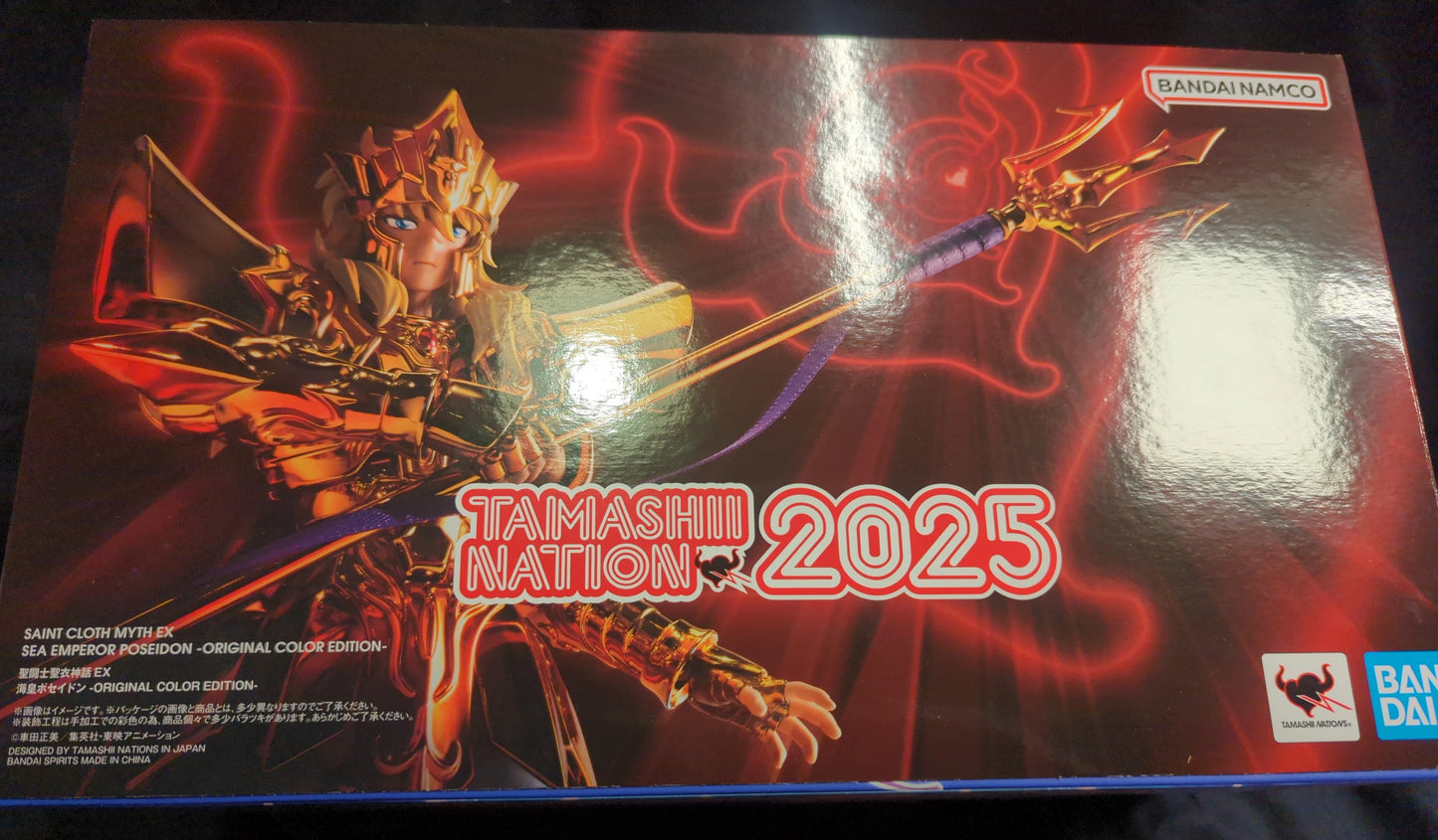 BANDAI NAMCO/BANDAI SPIRITS Saint Seiya Myth Cloth EX Masami Kurumada Sea Emperor Poseidon -ORIGINAL COLOR EDITION- No Copyright Sticker