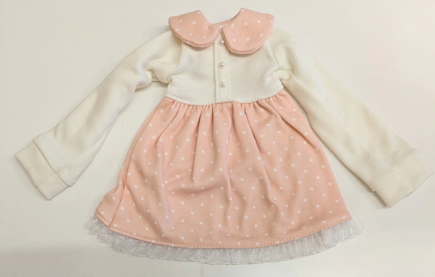 Plume*Tail MDD Size Pink Round Collar One Piece