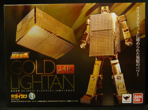 Bandai Soul of Chogokin Gold Lightan 24 gold-plated finish GX32G24