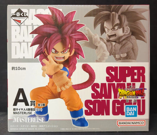 Bandai Spirits Ichiban Kuji Dragon Ball DAIMA Part 2 A Prize Super Saiyan 4 Son Goku (Mini) MASTERLISE