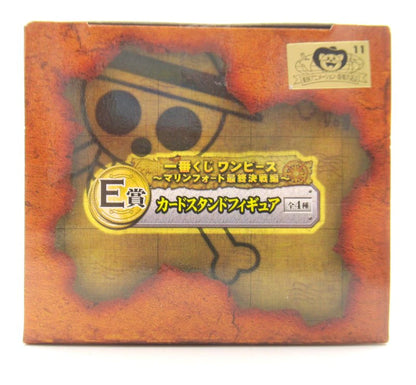 Banpresto - Ichiban Kuji/One Piece Marineford Final Battle E-Prize Card stand Luffy