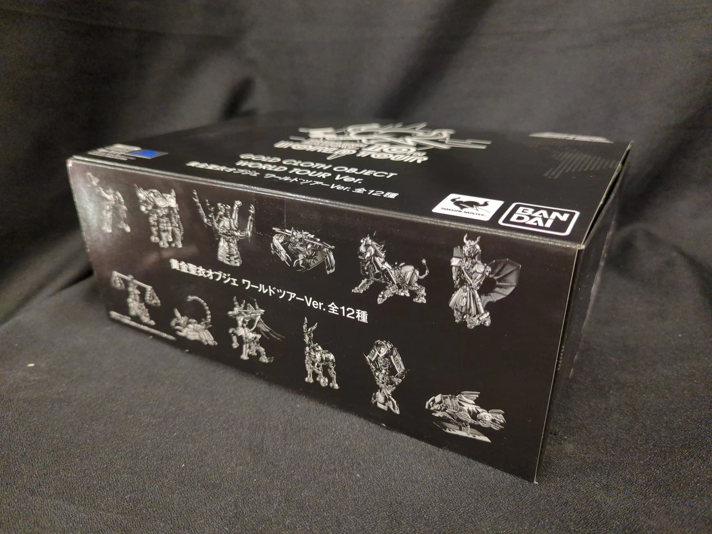 BANDAI Saint Seiya Myth Cloth APPENDIX / Appendix Masami Kurumada Gold Cloth Object / World Tour Ver. Complete 12 Type Set All 12 Types in Box