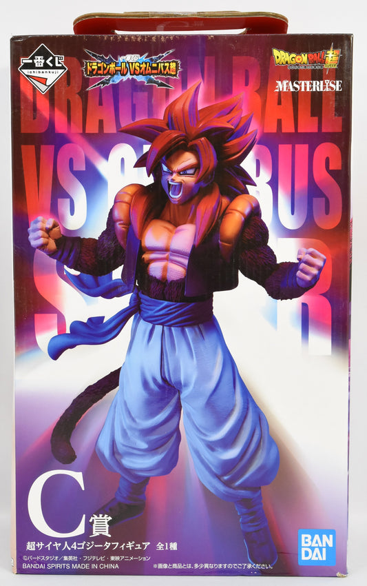 Bandai Spirits Ichiban Kuji Dragon Ball VS Omnibus Super C-Prize Super Saiyan 4 Gogeta MASTERLISE Figure