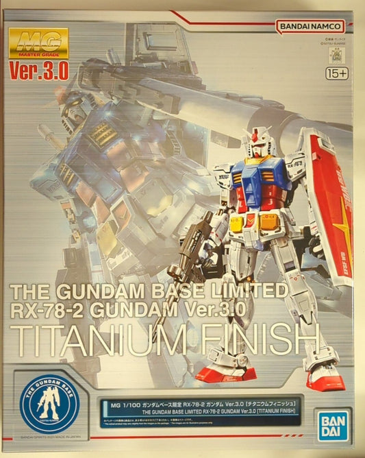 BANDAISPIRITS MG 1/100 Bandai Namco version Gundam ver3.0/Titanium finish 15+