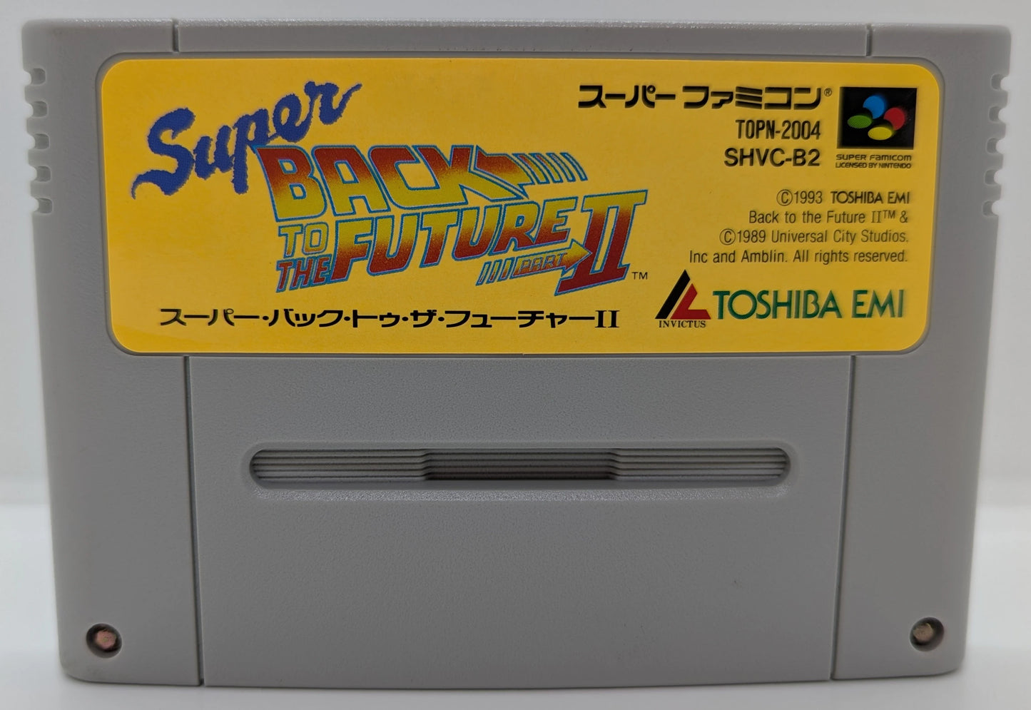 Toushiba SFC Super Back to the Future 2