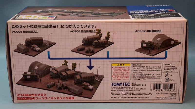 Tomytec 1/144 GiMIX Aircraft series Ground Self-Defense Force Equipment set Ground Self-Defense Force AC904