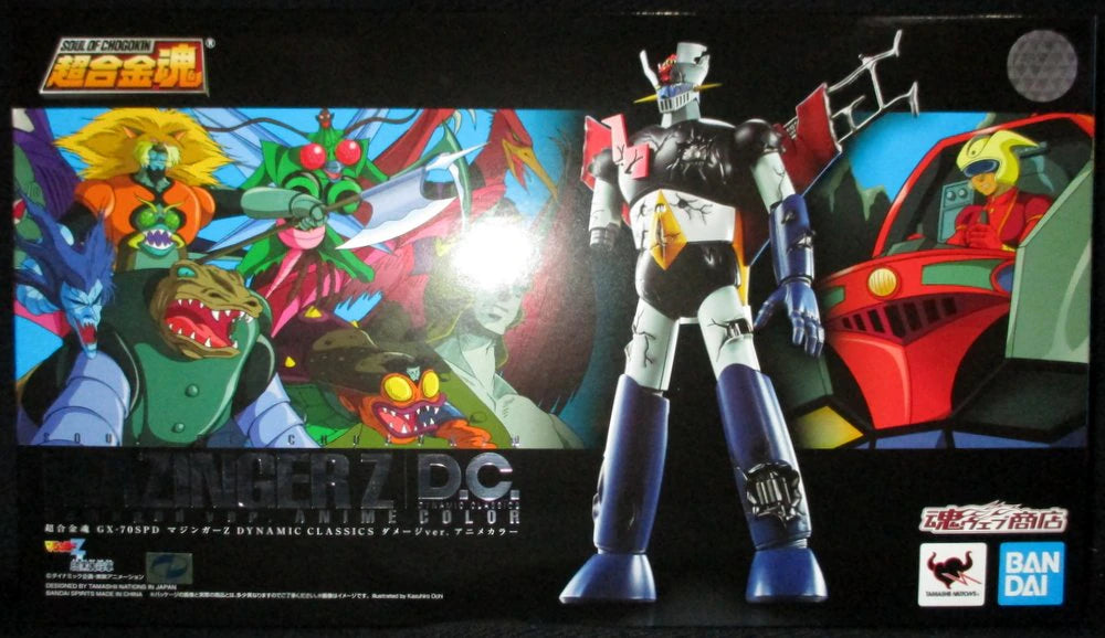 Bandai Spirits Soul of Chogokin Mazinger Z DC damage ver. Anime color GX70SPD