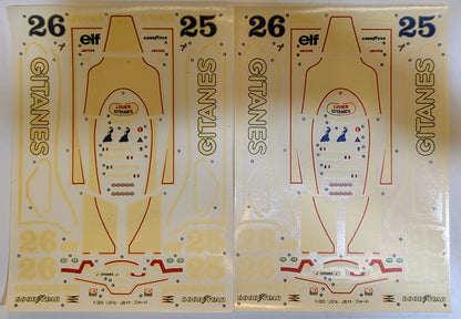 Tamiya 1/20 Grand Prix Collection Lisier JS11 Ford F-1 / 1/20 Grand Prix Collection 2012