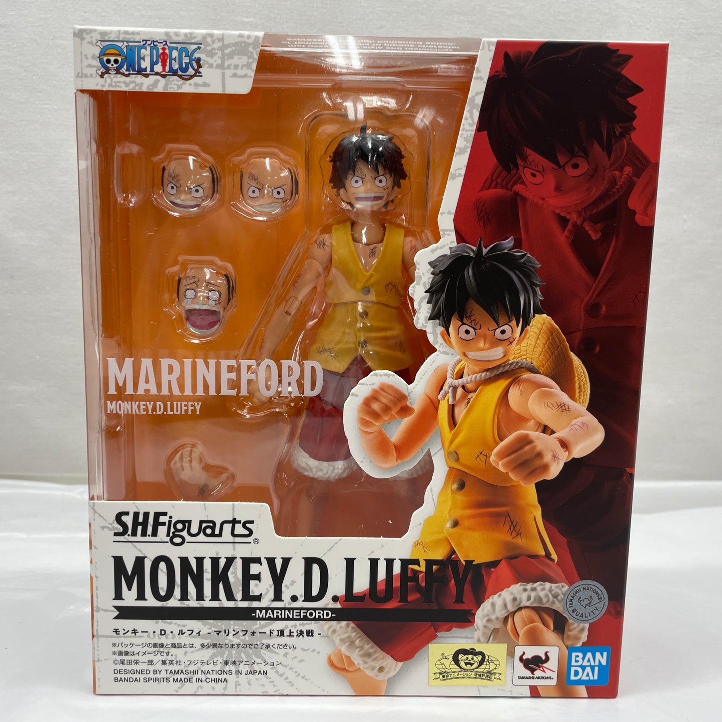 S.H.Figuarts Monkey D. Luffy - Marineford Summit Battle -