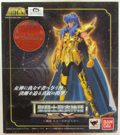 Bandai Saint Seiya Myth Cloth EX Scorpion Milo First edition version Effect With Bonus