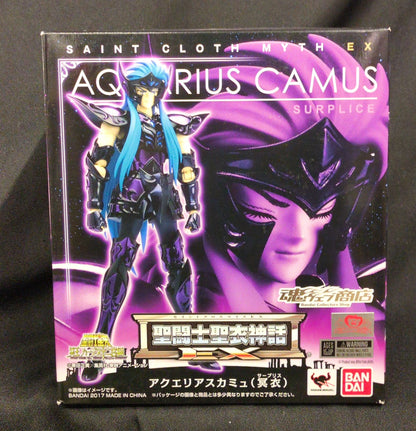 BANDAI Saint Seiya Myth Cloth EX Masami Kurumada Aquarius Camus (Surplice)