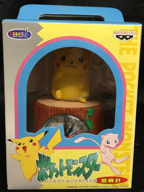 Banpresto Table Clock/Toru Toru Item Pokemon Pikachu